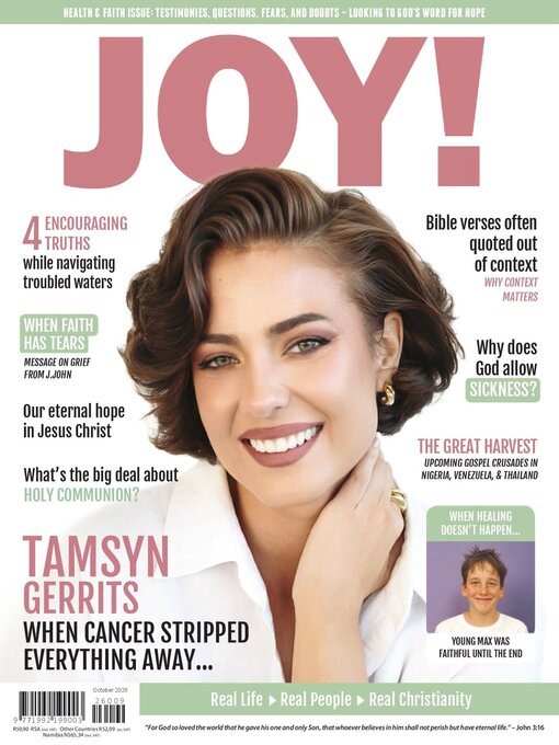 Cover image for JOY! Magazine